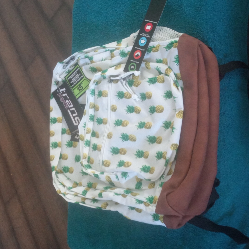 Transport " multi tropic Gold" backpack